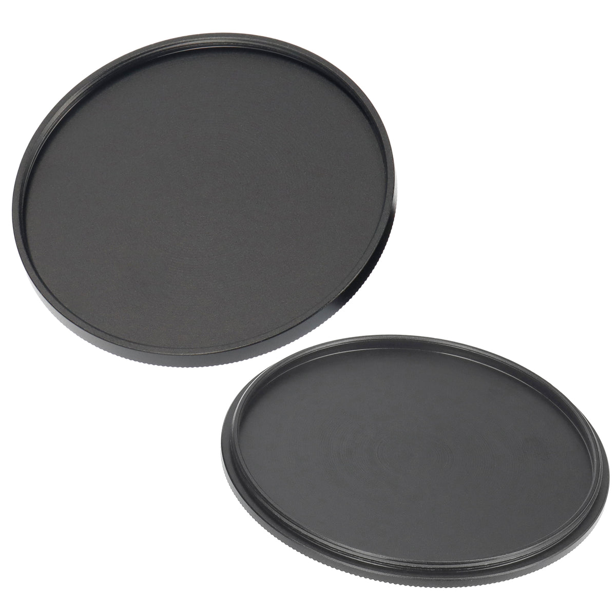 Aluminium Filterkappen Set für Objektivfilter 40,5–82 mm – Beidseitiger Schutz mit Innen- & Außengewinde