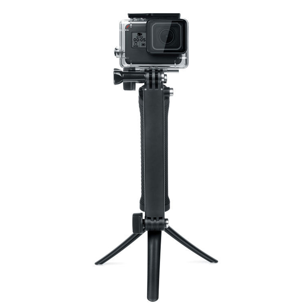 Selfie Stick Monopod mit Stativständer für GoPro & DJI Actionkameras dynamische Aufnahmen