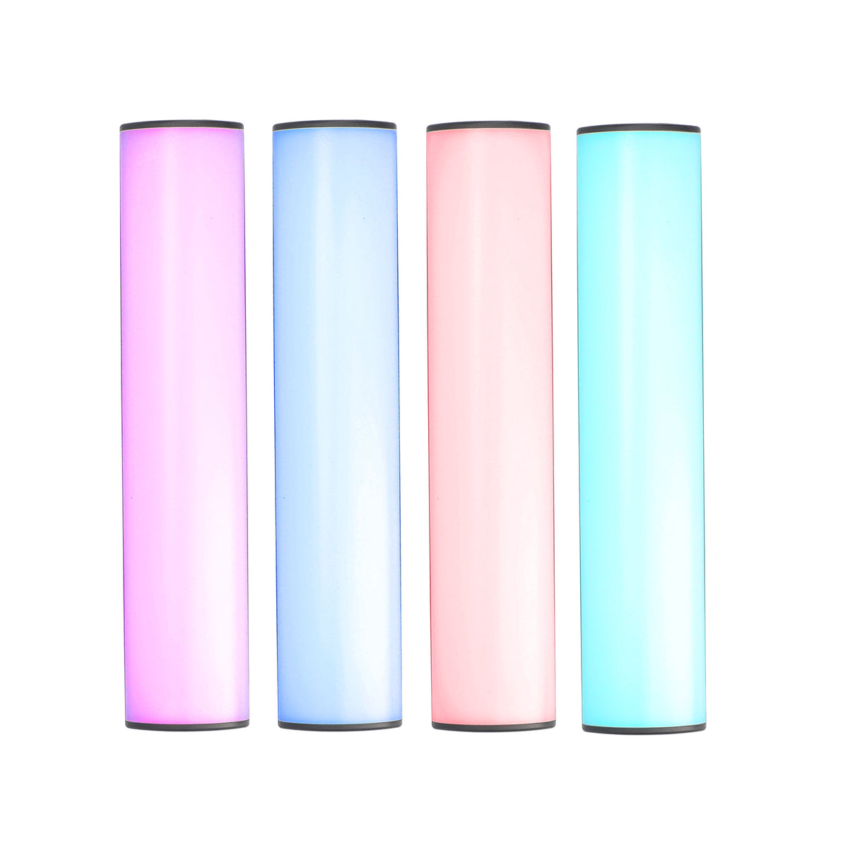 RGB LED Videolichtstab rundförmig mit 184 universellen Lichtperlen 3000mAh Akku ladbar über USB-C