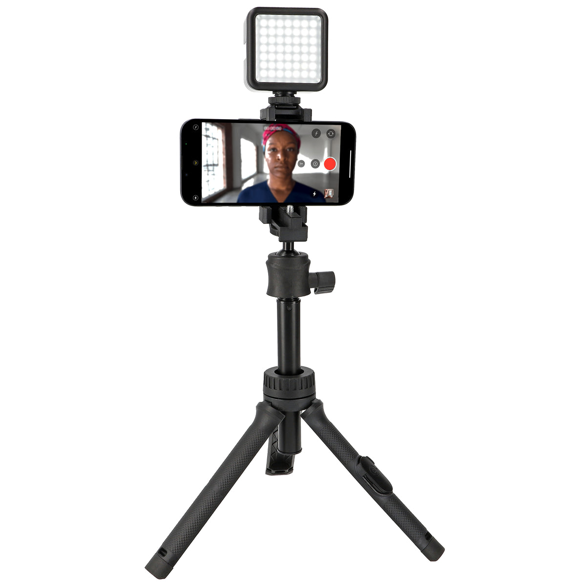 ayex Mini-Stativ & Selfie-Stick Bluetooth Auslöser tragfähig und kompakt