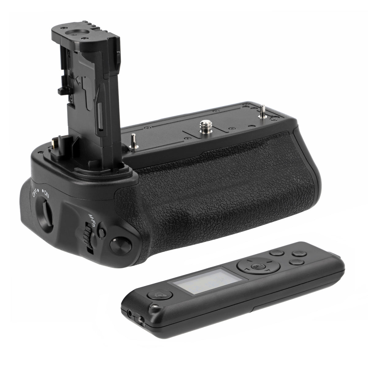 Batteriegriff für Canon EOS R5 R6 R6 Mark II Inkl. Timer-Fernauslöser wie BG-R10 kompakter Handgriff