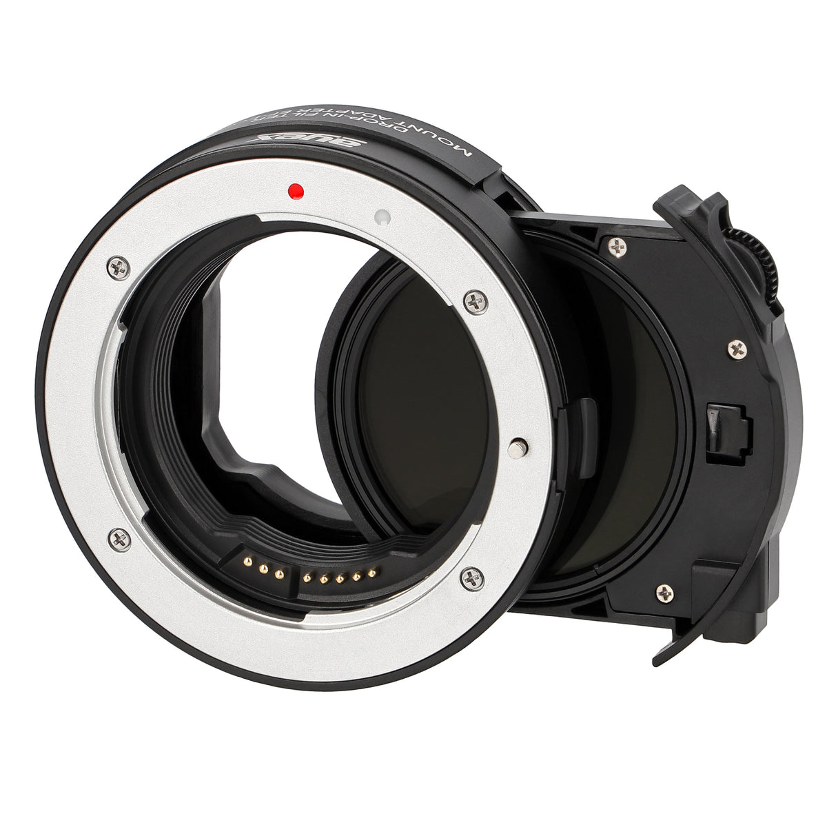 Objektivadapter mit Drop-In ND Filter für Canon EF-S Objektive an EOS RF Mount Autofokus EFTR-II