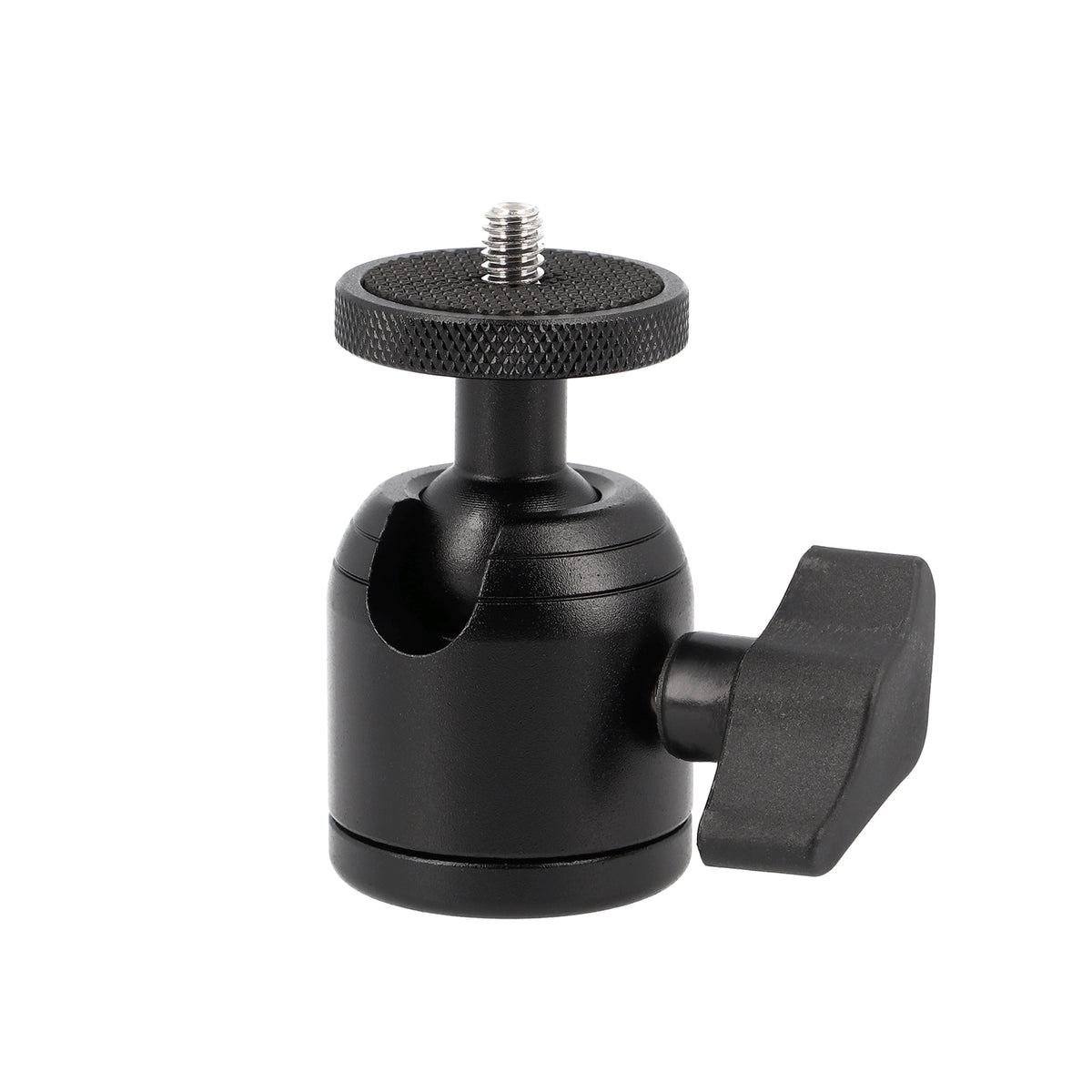 Mini Metall Kugelkopf 1/4 Zoll - Universal Kugelkopf mit 360° Drehung für Kamera & Zubehör