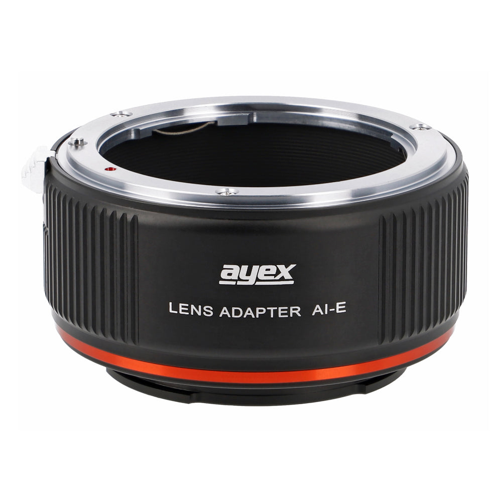 ayex Objektivadapter für Nikon F AI AI-S AF-D Objektive an Sony Alpha E-Mount Kameras F-E