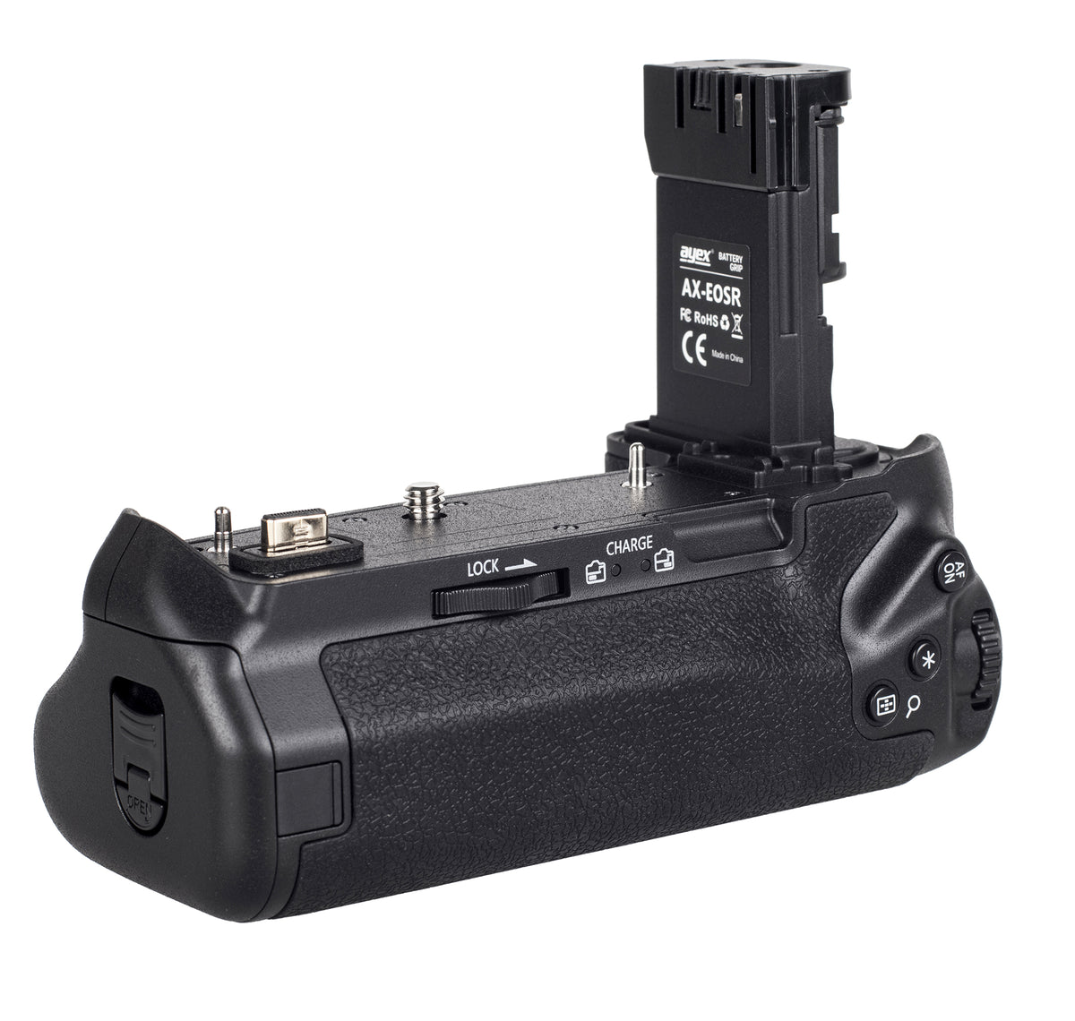 Batteriegriff Set für Canon EOS R Ra Handgriff mit Ladefunktion + 2x LP-E6N Akkus Inkl. USB-C Netzteil