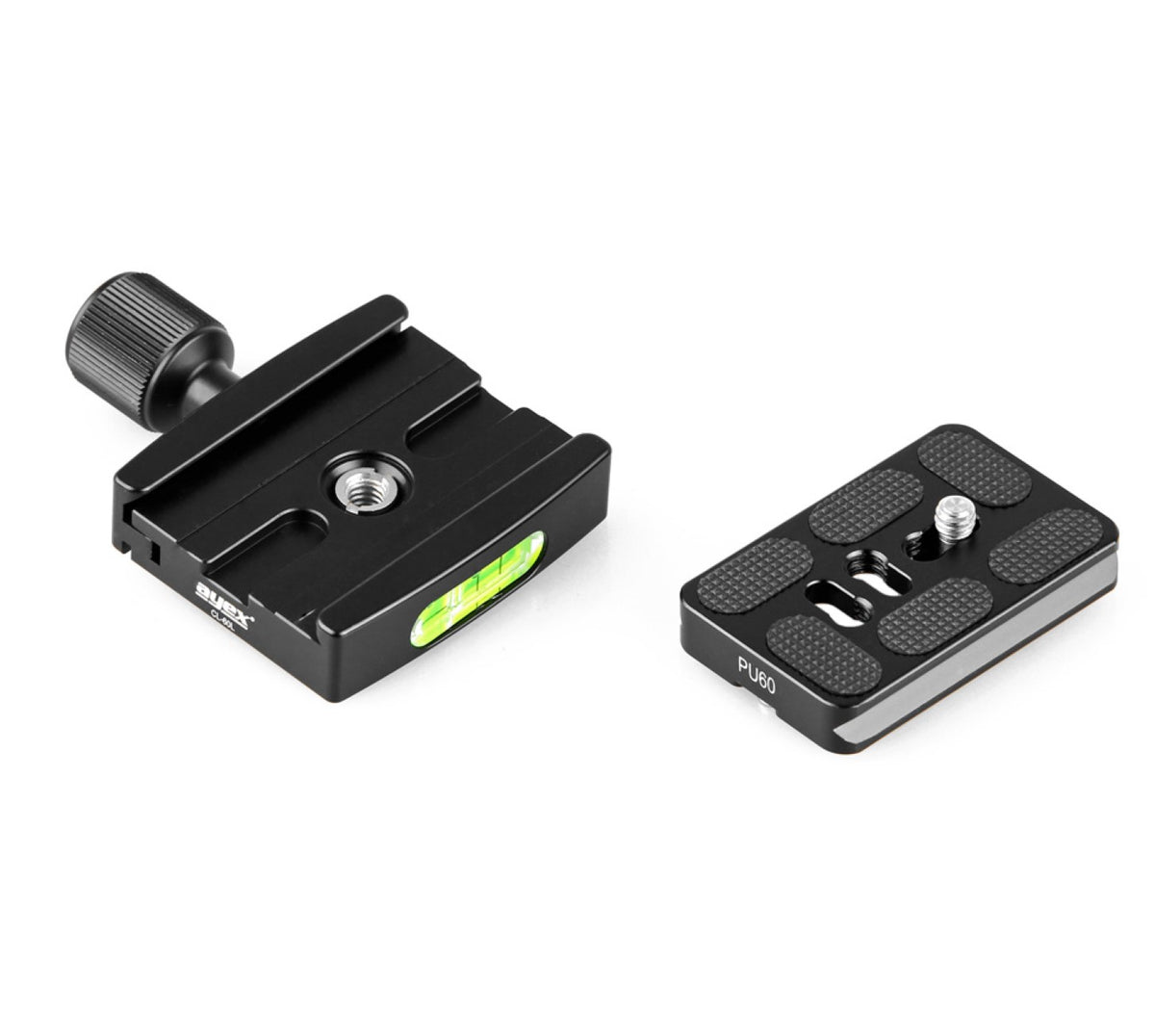Klemme mit Schnellwechselplatte Arca-Swiss kompatibel CL-60L + PU-60