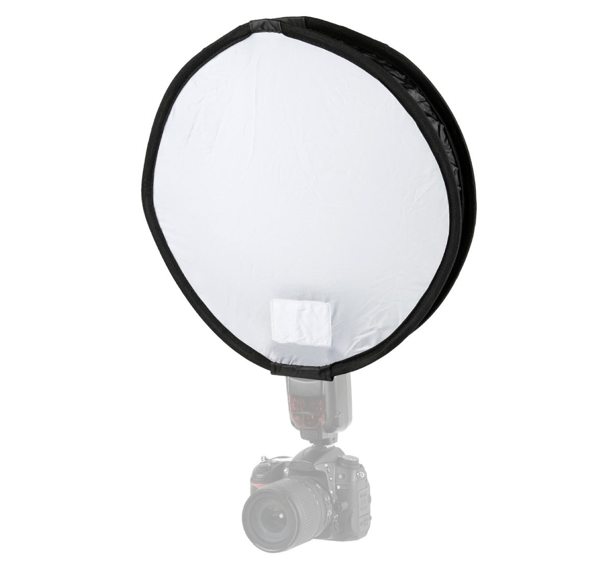 Leichte faltbare Blitz-Softbox Diffusor für Systemblitze (40cm Ø, rund)