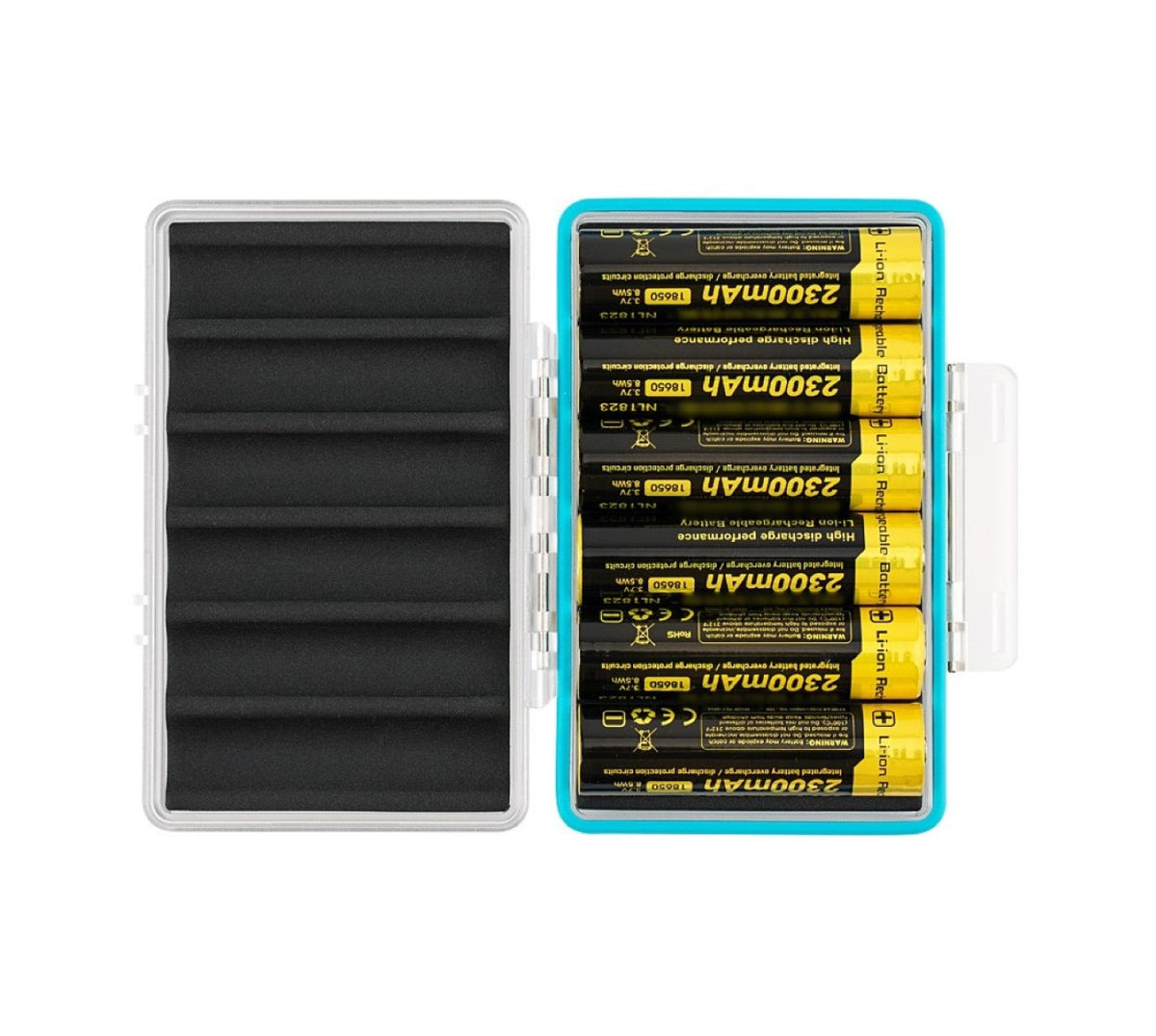Battery Case Batteriebox für bis zu 6x 18650 Batterien