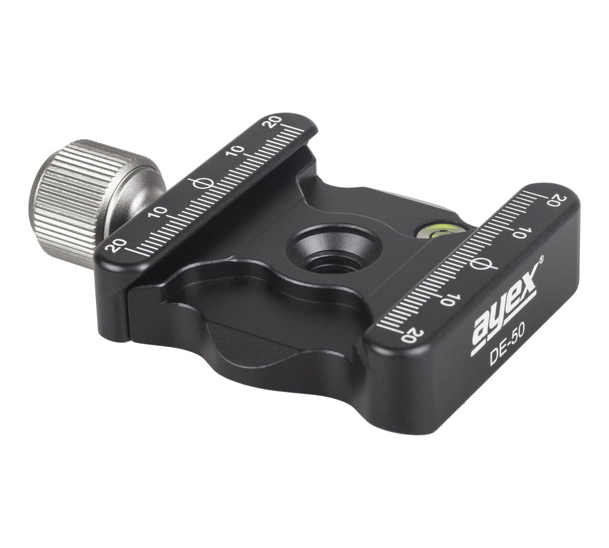 Universale QR-Klemme Schnellspannklemme 3/8 Zoll mit 1/4 Zoll Adapter Arca-Swiss für Stative, Köpfe & Einbeinstative