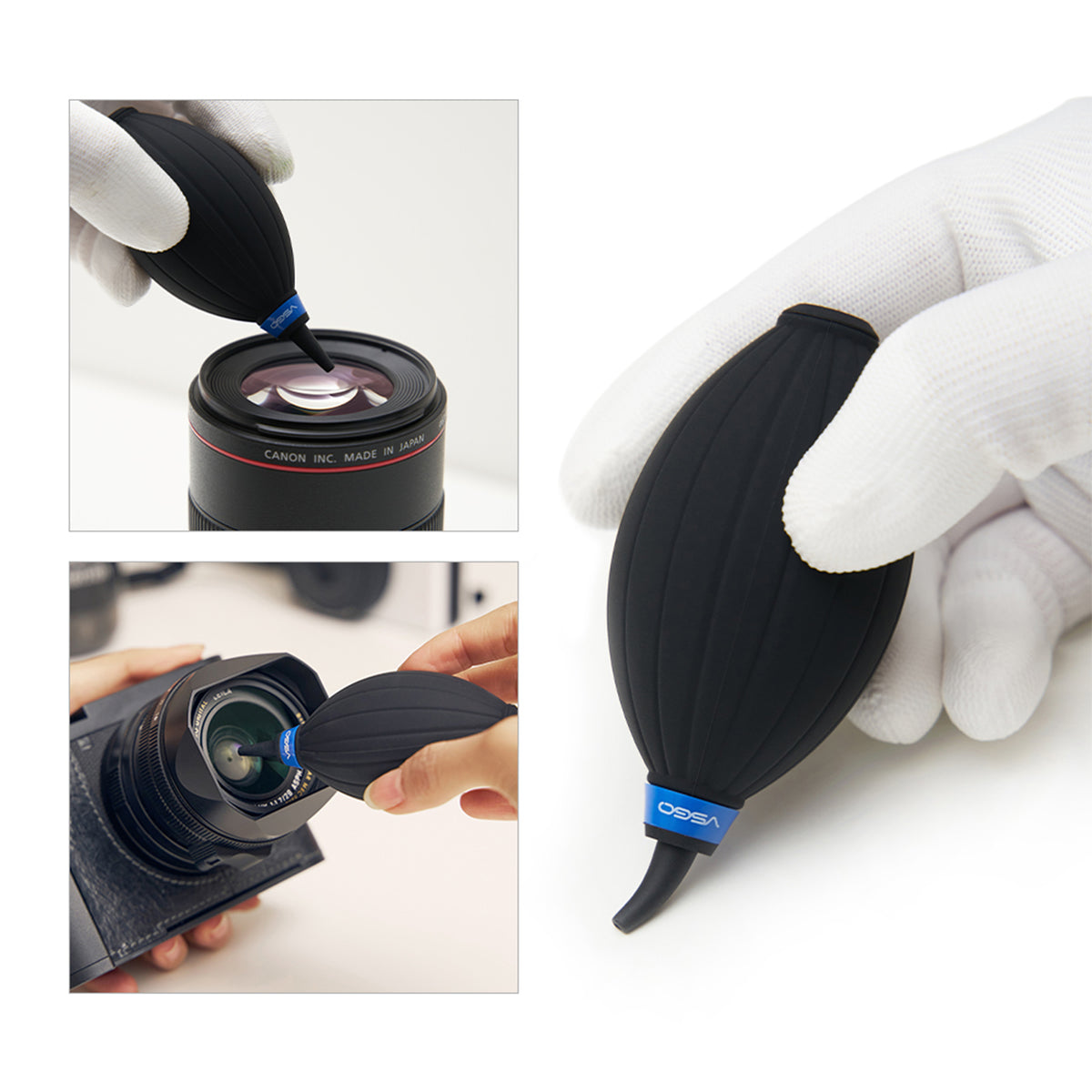 VSGO Professionelles Kamera-Reinigungsset für Vollformat Objektive & Displays DKL-20F Travel Cleaning Kit Pro