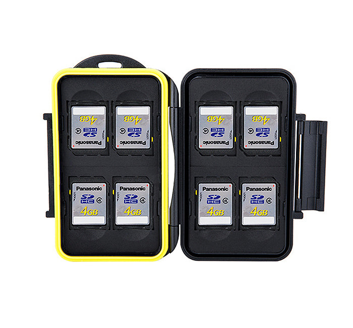 Speicherkarten Schutzbox Memory Card Case für 8 SD Karten (MC-SD8)