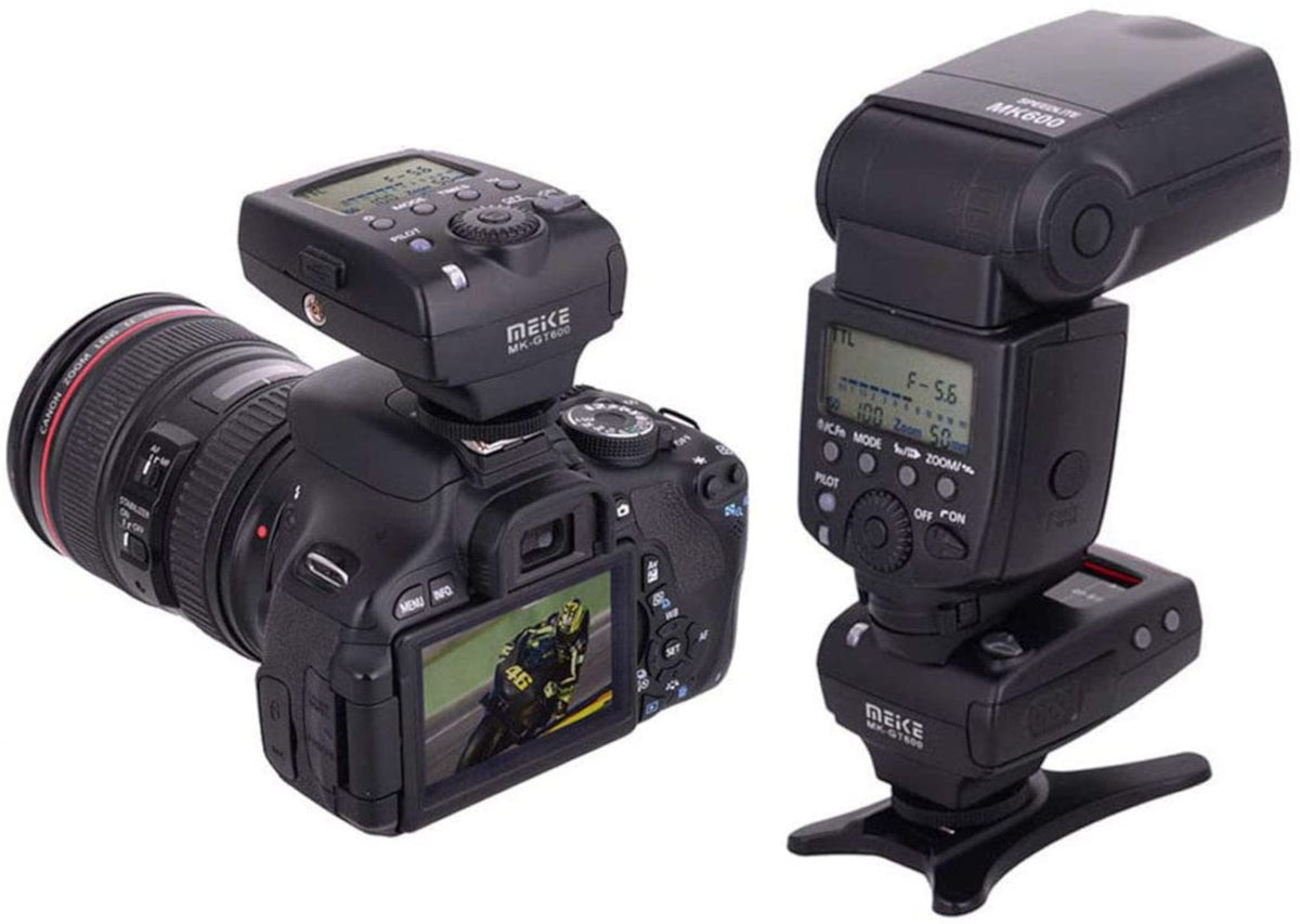 High Speed TTL Wireless Blitzauslöser-Set für Canon und Speedlite (MK-GT600C)