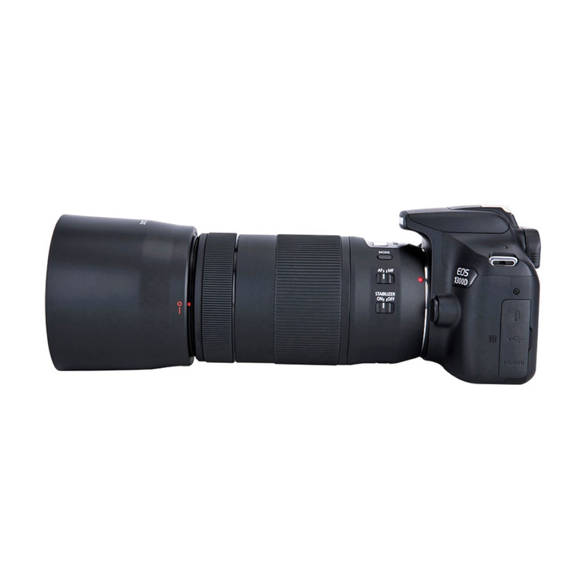 Gegenlichtblende wie Canon ET-74B Präziser Schutz für Ihre Kameraobjektive LH-74B
