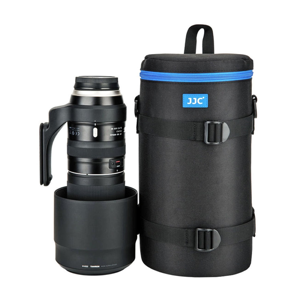 Objektivtasche für SLR Objektive robust Innenpolster wasserabweisend 125x290mm