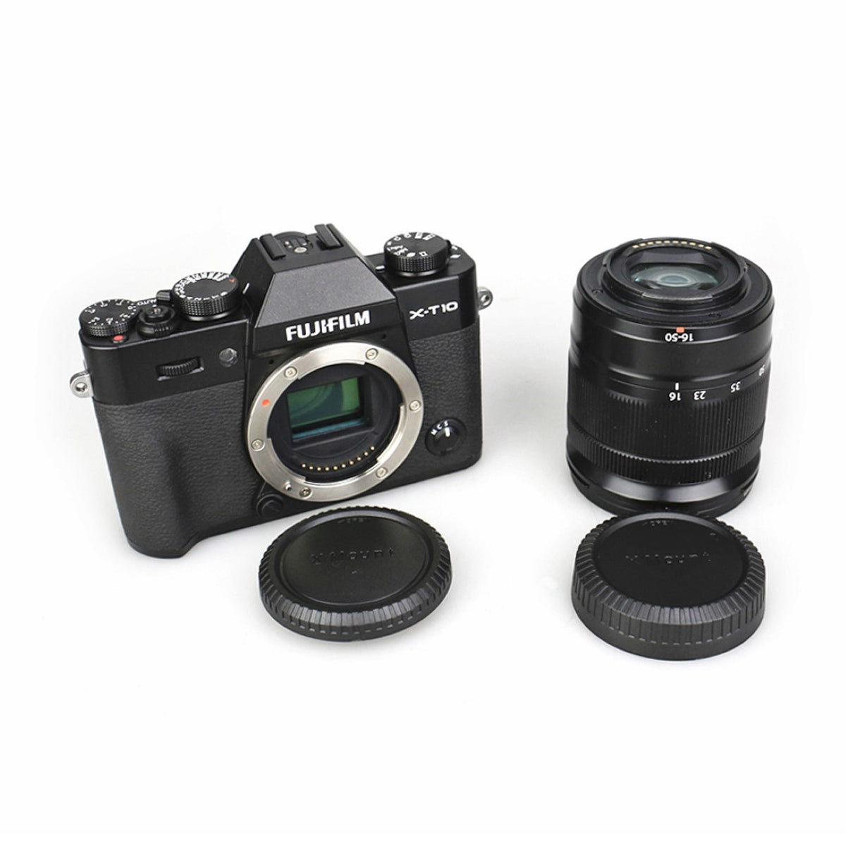 Gehäusedeckel + Objektivdeckel für Fujifilm X-Mount Digitalkameras und Objektive L-R14