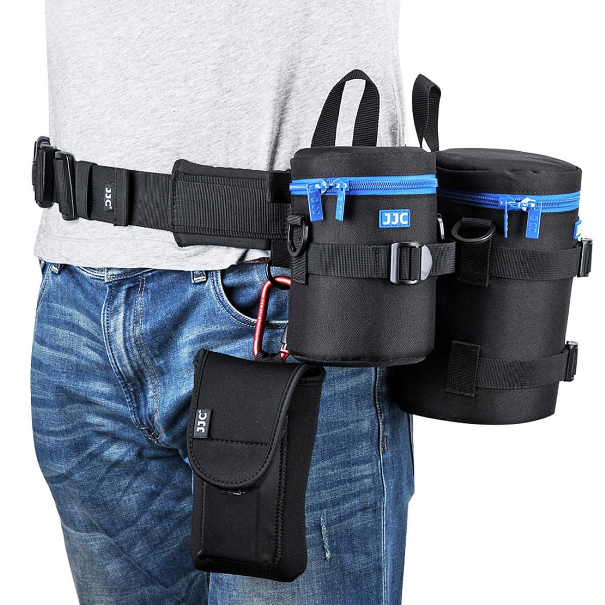 Objektivtasche für SLR Objektive robust Innenpolster wasserabweisend 110x190mm