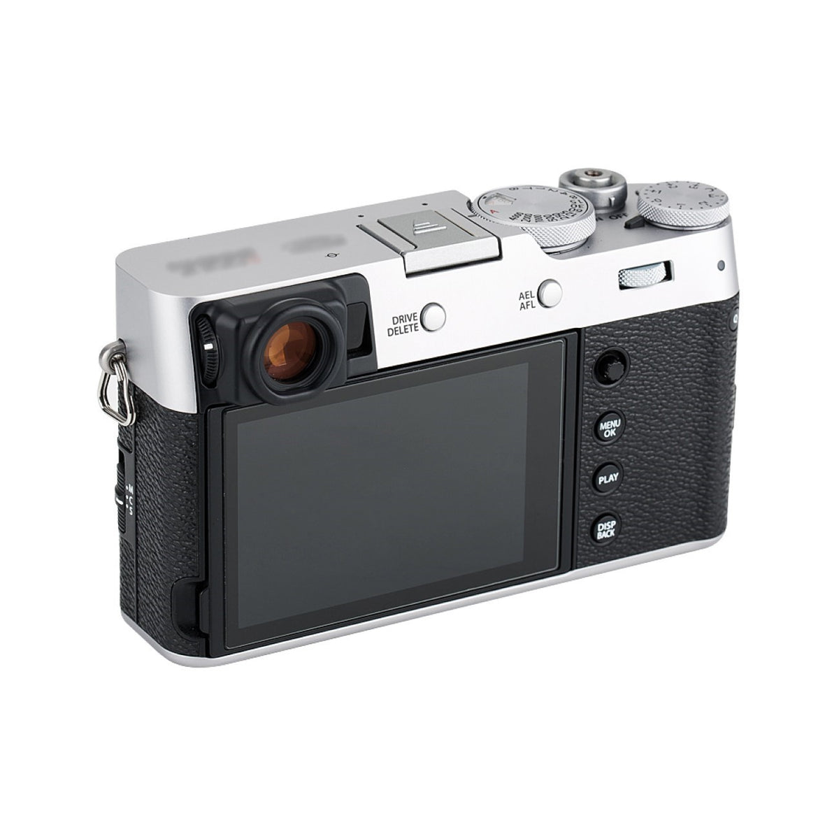 Hot Shoe Cover für Fujifilm Kameras Premium ABS Schutzkappe schützt vor Staub Feuchtigkeit Kratzern Silber