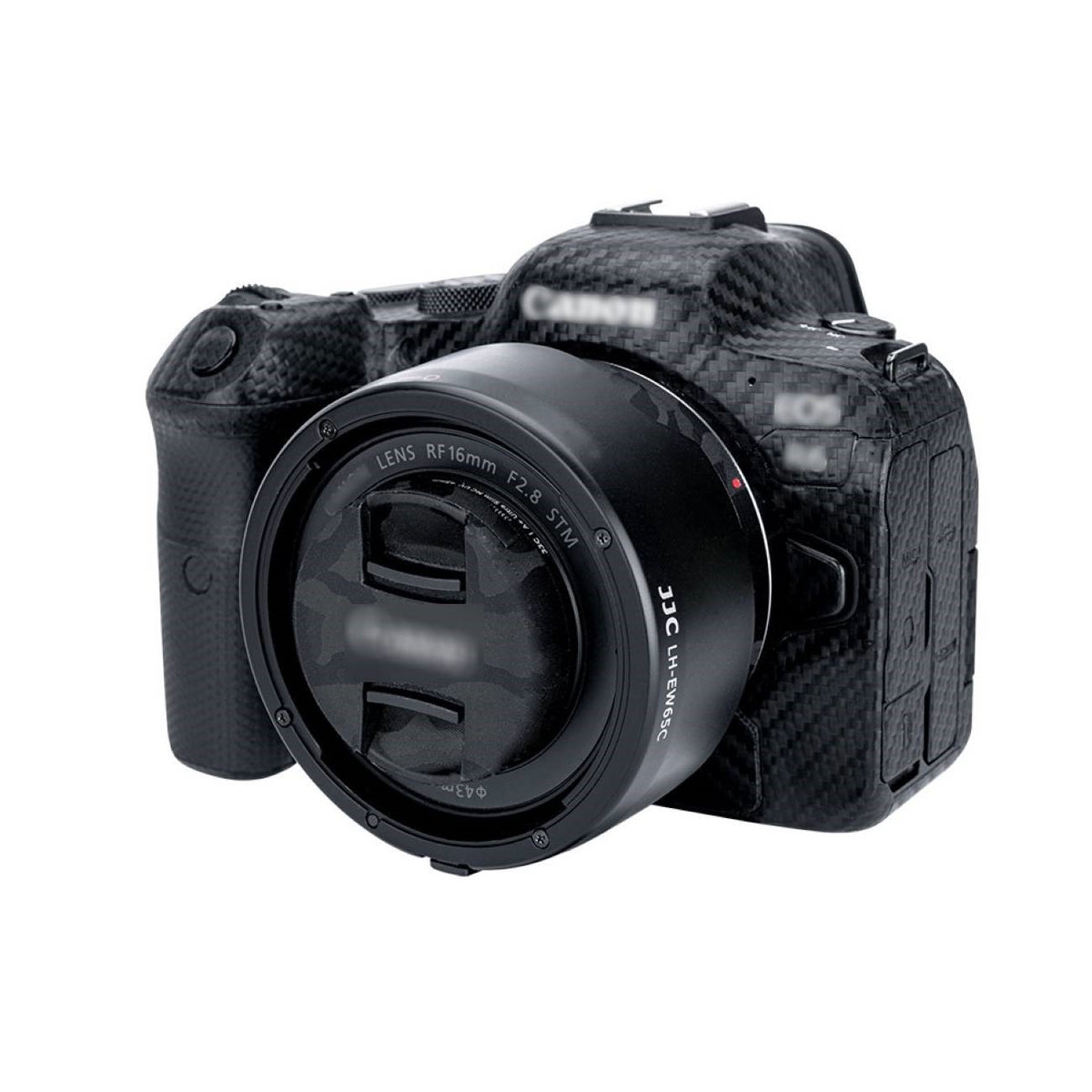 Gegenlichtblende für Canon RF 16mm f/2.8 STM Tulpenform ersetzt EW65C