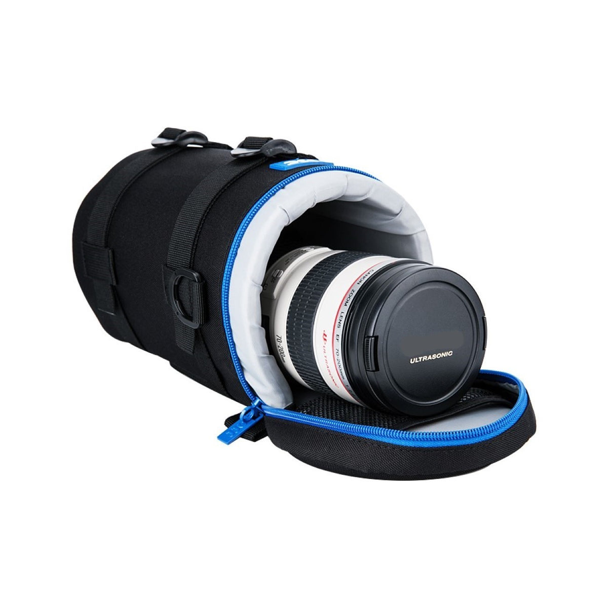 Objektivtasche für SLR-Objektive robust Innenpolster wasserabweisend 110x225mm