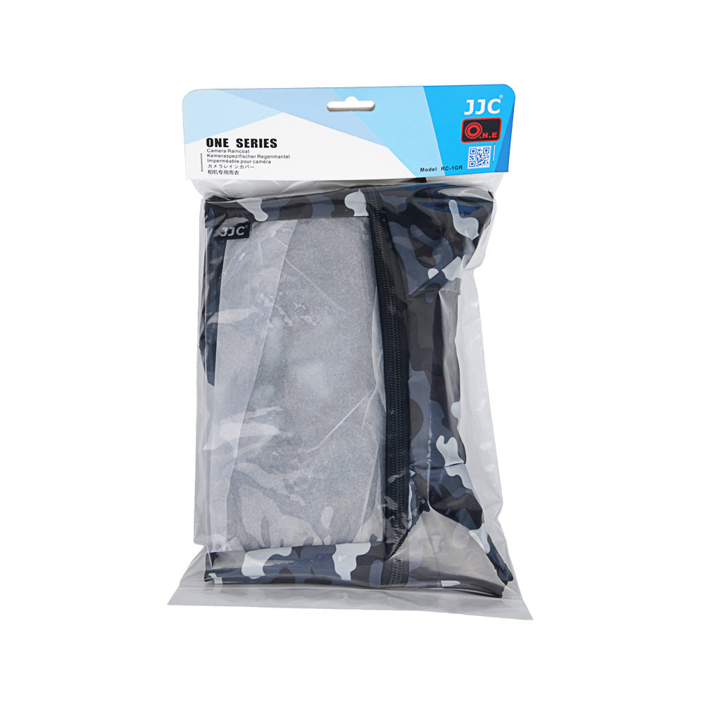 JJC Rain Cover Regenschutzhülle für DSLR bis 180 x 140 x 250 mm Gesamtmaße - RC-1GR