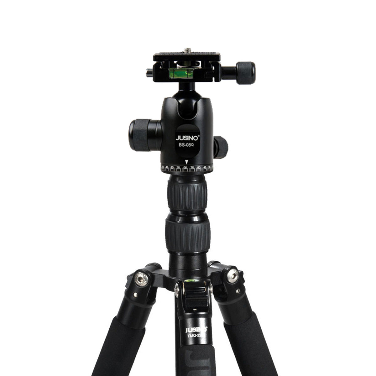 JUSINO Traveller kompaktes Reisestativ mit Kugelkopf bis 139cm 3kg TMQ-2205 BS-08Q