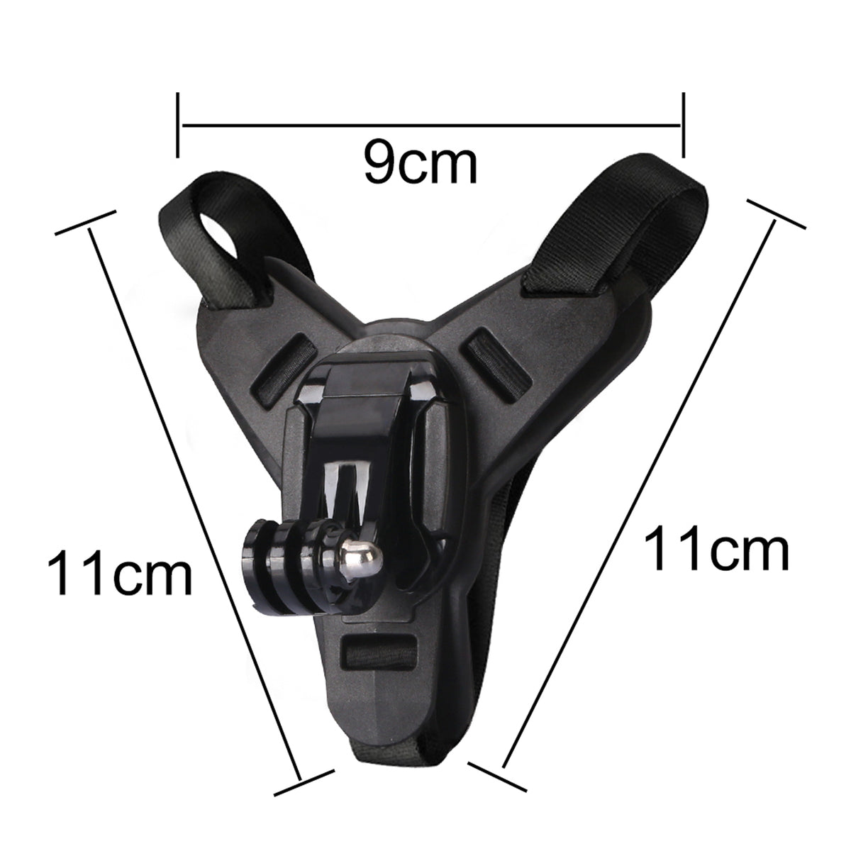 Chin Strap Mount verstellbare Kinnriemen-Halterung für GoPro & DJI Osmo Actionkameras