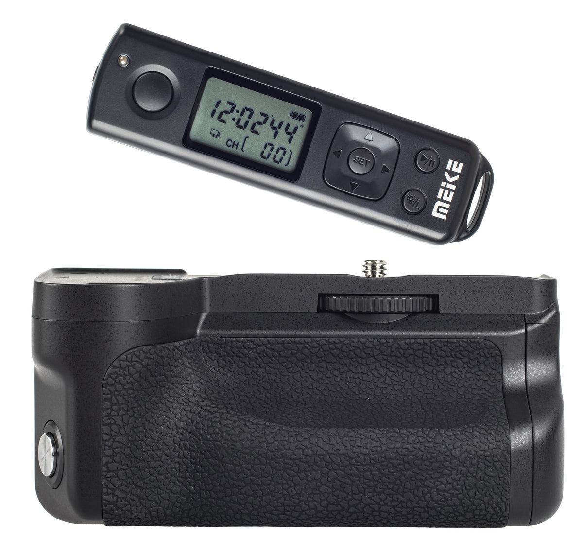 Meike Batteriegriff Set MK-A6600 Pro Batteriegriff und Fernauslöser für Sony A6600 + 2x ayex NP-FZ100 Akku