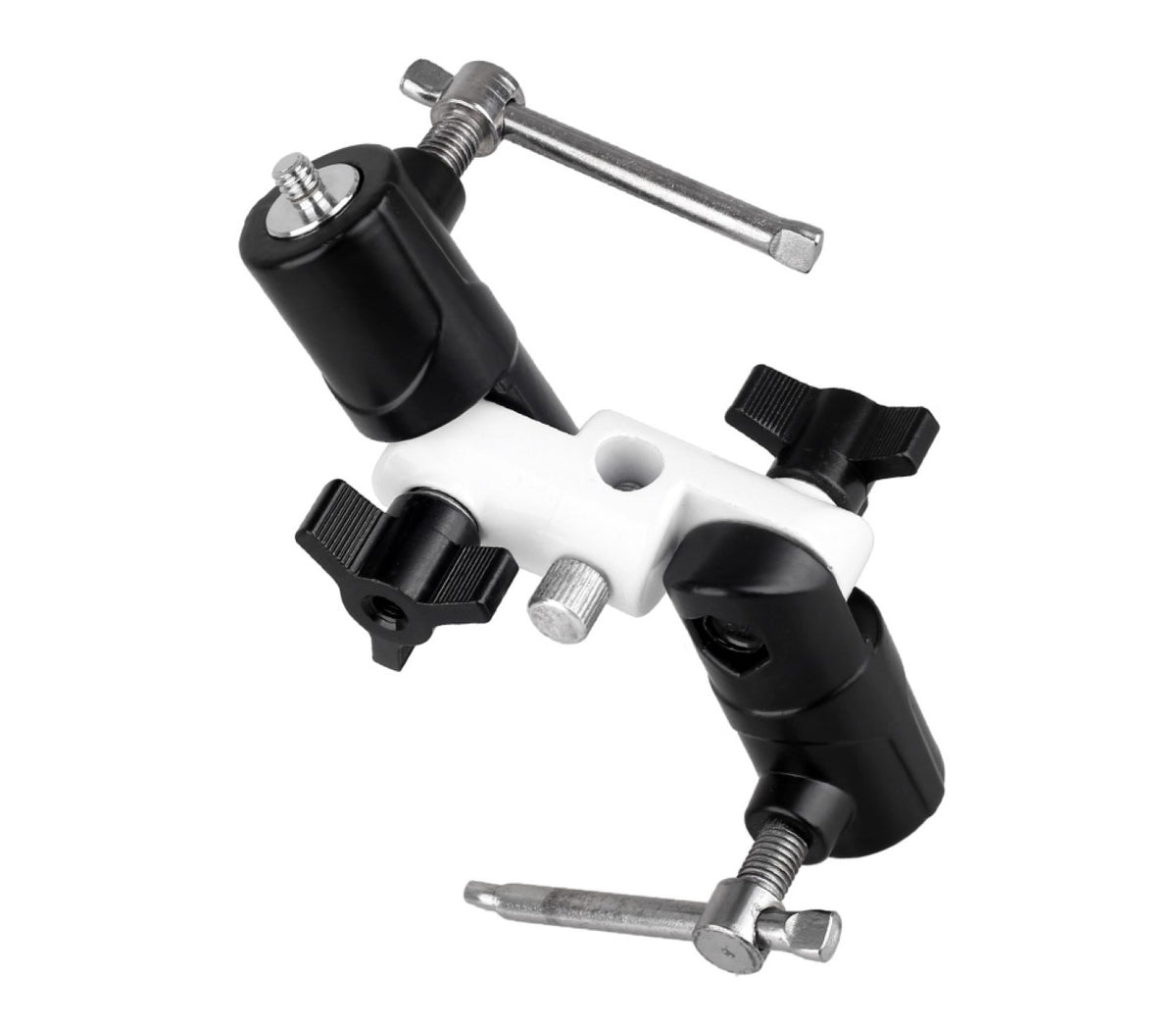 ayex Zubehör-Neiger mit 2-fach Neigung Spigotanschluss 1/4" 3/8" Gewinde Schirmhalterung GP-27