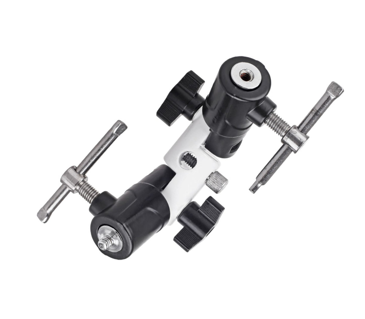 ayex Zubehör-Neiger mit 2-fach Neigung Spigotanschluss 1/4" 3/8" Gewinde Schirmhalterung GP-27