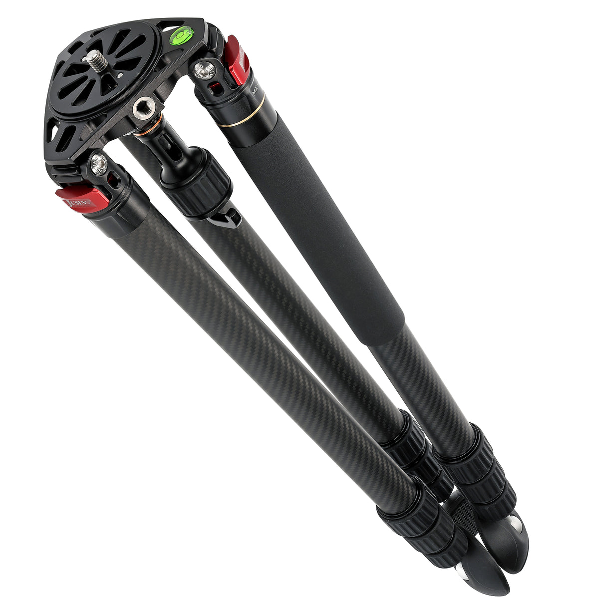 JUSINO Karbon Profi-Videostativ Perfekt für Vogelaufnahmen bis 152,5cm & 18kg Dr. Birds MX-432C