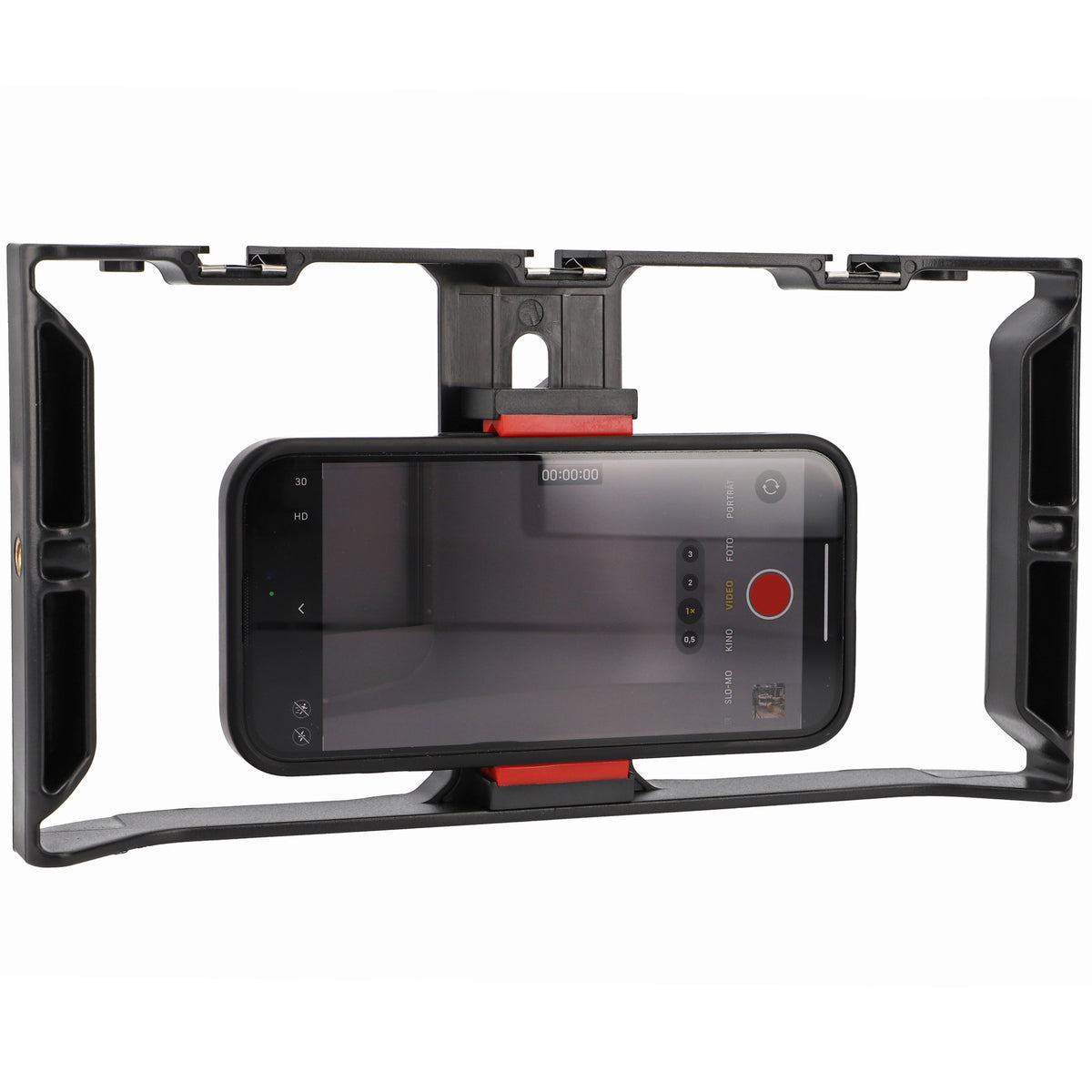 Handyhalterung Smartphone Video Rig Stabilizer für stabile Videoaufnahmen & Vlogging