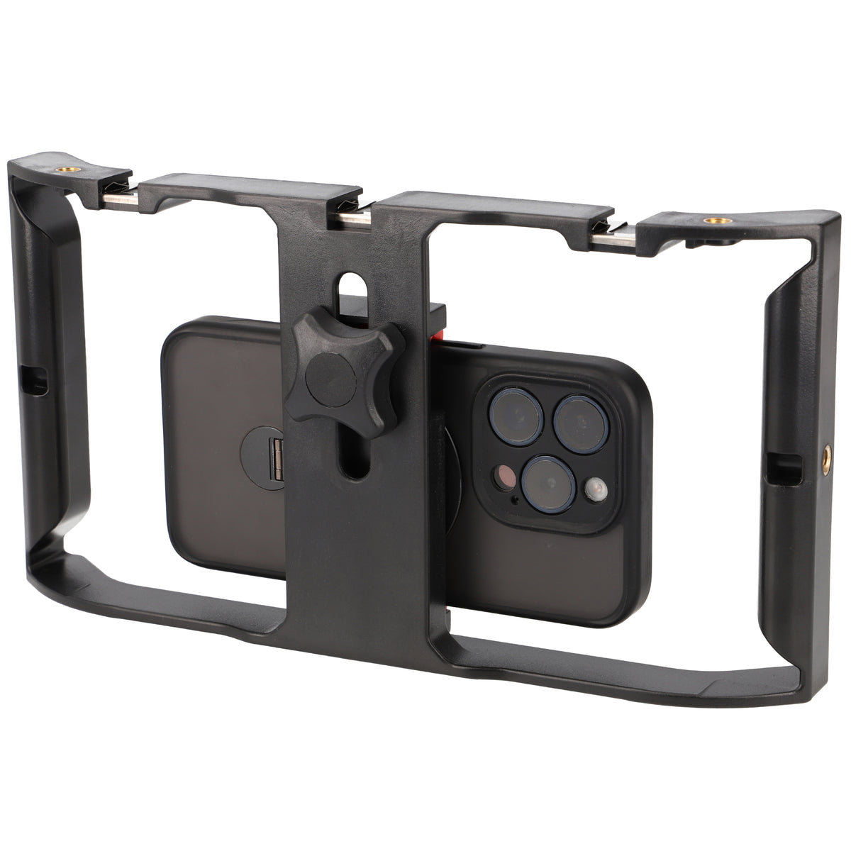 Handyhalterung Smartphone Video Rig Stabilizer für stabile Videoaufnahmen & Vlogging