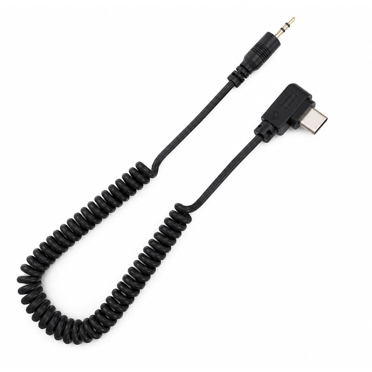 Spiral Adapterkabel 2,5mm USB-C für Sony Alpha 7C II 7C R 7 V A6700 Kameras Fernauslöser Adapter