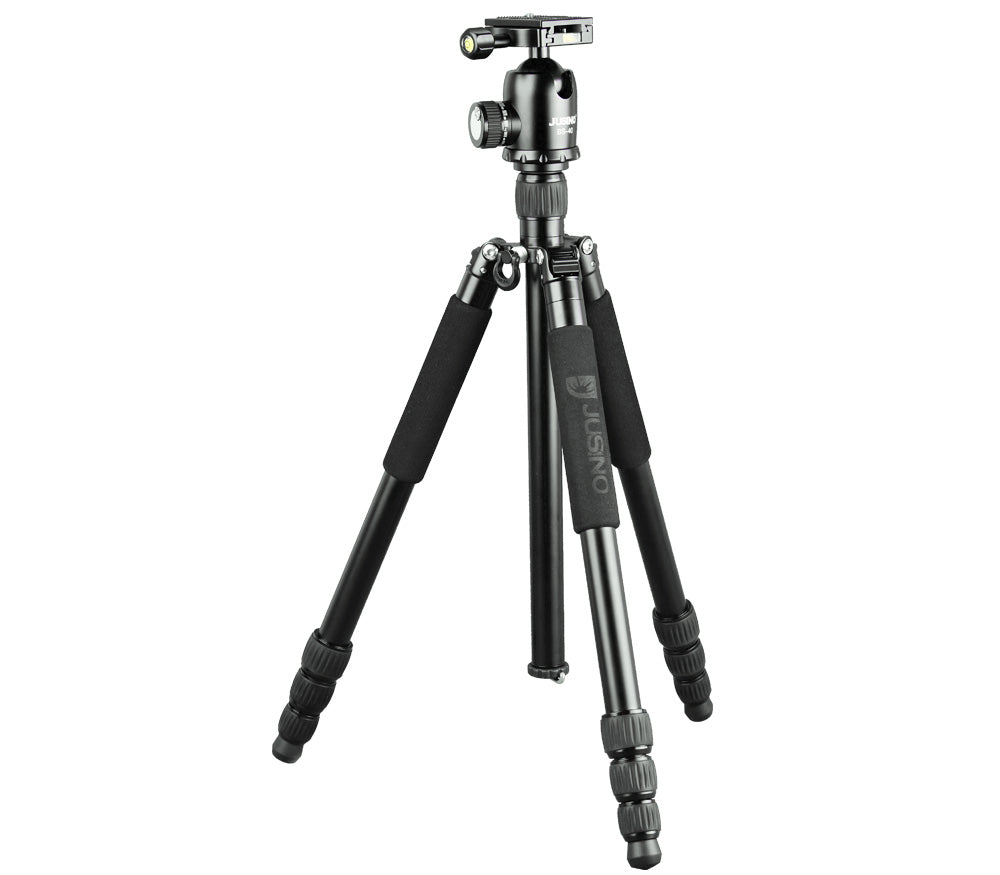 Traveller Stativset Tripod/Monopod JUSINO TK-254 mit robustem Kugelkopf BS-40