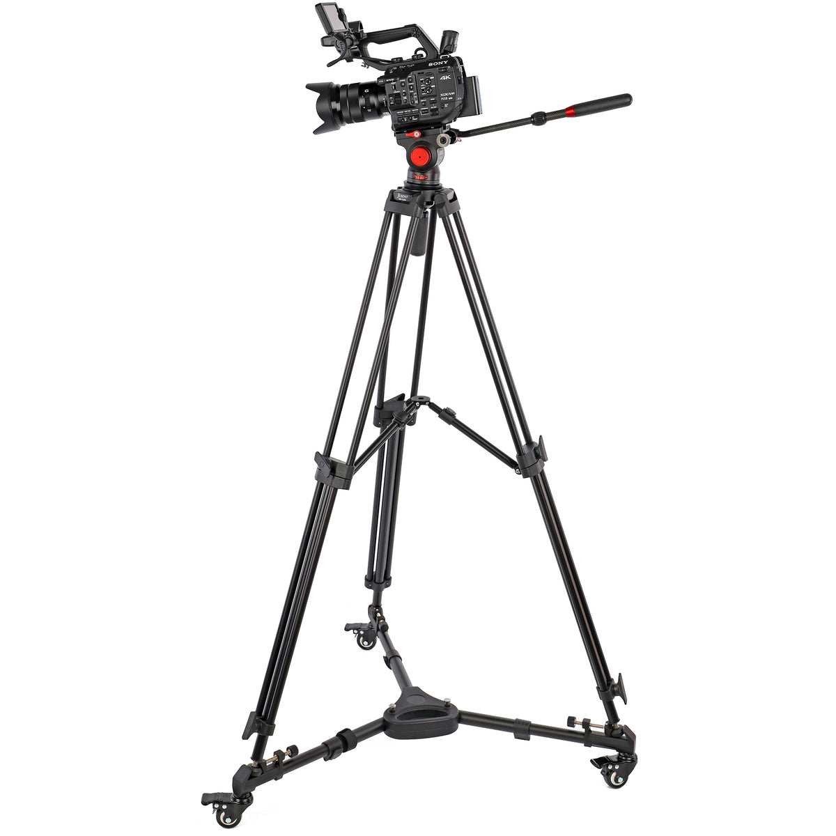 Stativwagen Rollwagen Stativdolly aus Aluminium bis 18kg Tragfähigkeit VA-50
