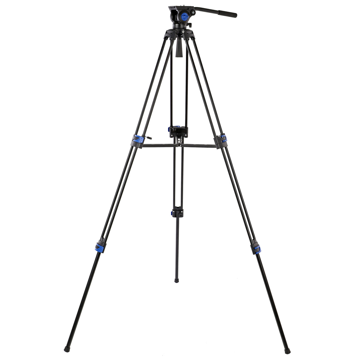 ayex Video Stativ mit Video Kopf Robustes Stativ für professionelle Aufnahmen