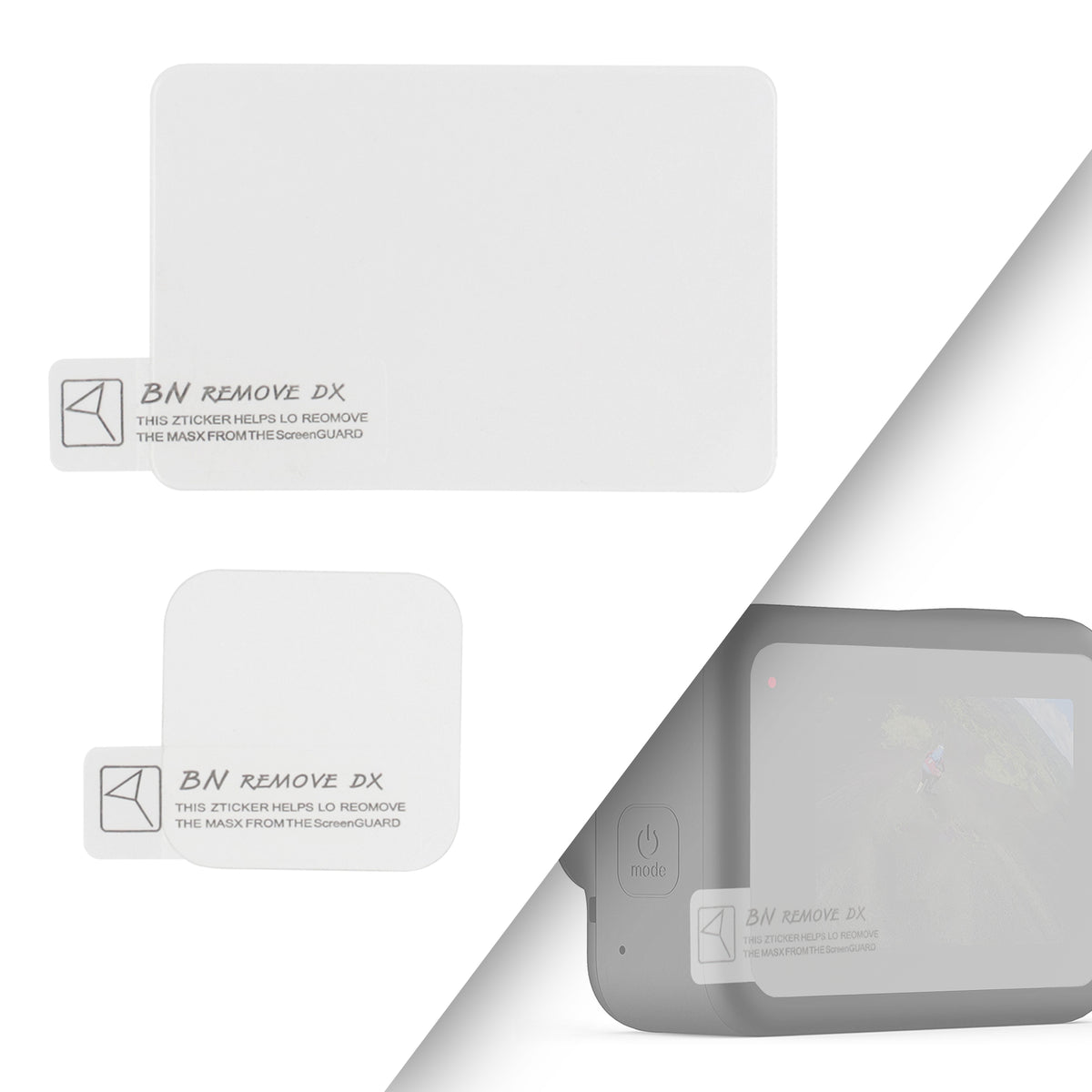 Displayschutzfolie Panzerglas Display & Objektivschutz für GoPro Hero 8 Screen Protector