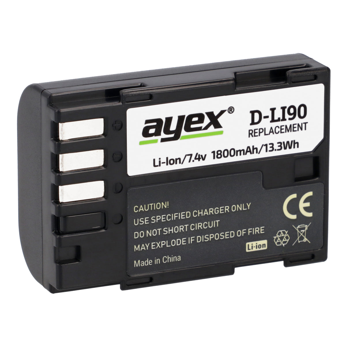 D-Li90 Akku für zB Pentax 645D K-7 K-5 IIs K-3 II K-1 II K-01 Leistungsstark & zuverlässig