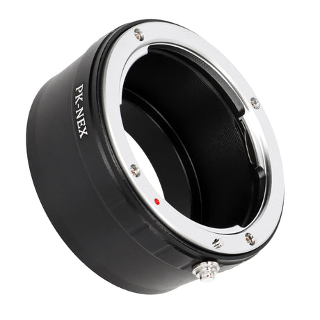 Objektivadapter Pentax K-Objektiv an Sony Nex (E-Mount Bajonett)