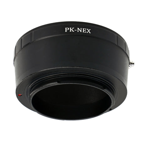 Objektivadapter Pentax K-Objektiv an Sony Nex (E-Mount Bajonett)