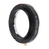 Objektivadapter Leica M-Objektiv an Sony E-Mount (E-Bajonett)