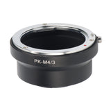 Objektivadapter für Pentax K-Objektiv an Micro Four Thirds
