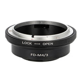 Objektivadapter Canon FD Objektive an Micro Four Thirds (M 4/3)
