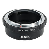Objektivadapter Canon FD Objektive an Sony E-Mount Kameras