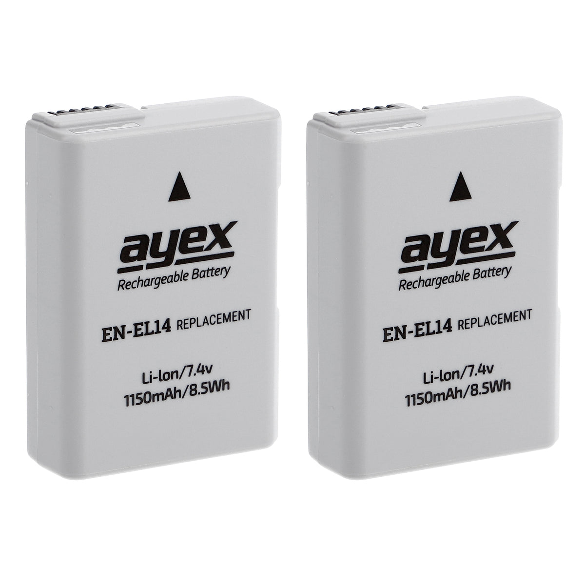 EN-EL14 Akku 2 Stück für zB Nikon Coolpix P7700 P7100 P7000 D3100 D3200 D5100