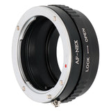 Objektivadapter Sony AF Objektive an Sony E-Mount Kameras mit Blendenring