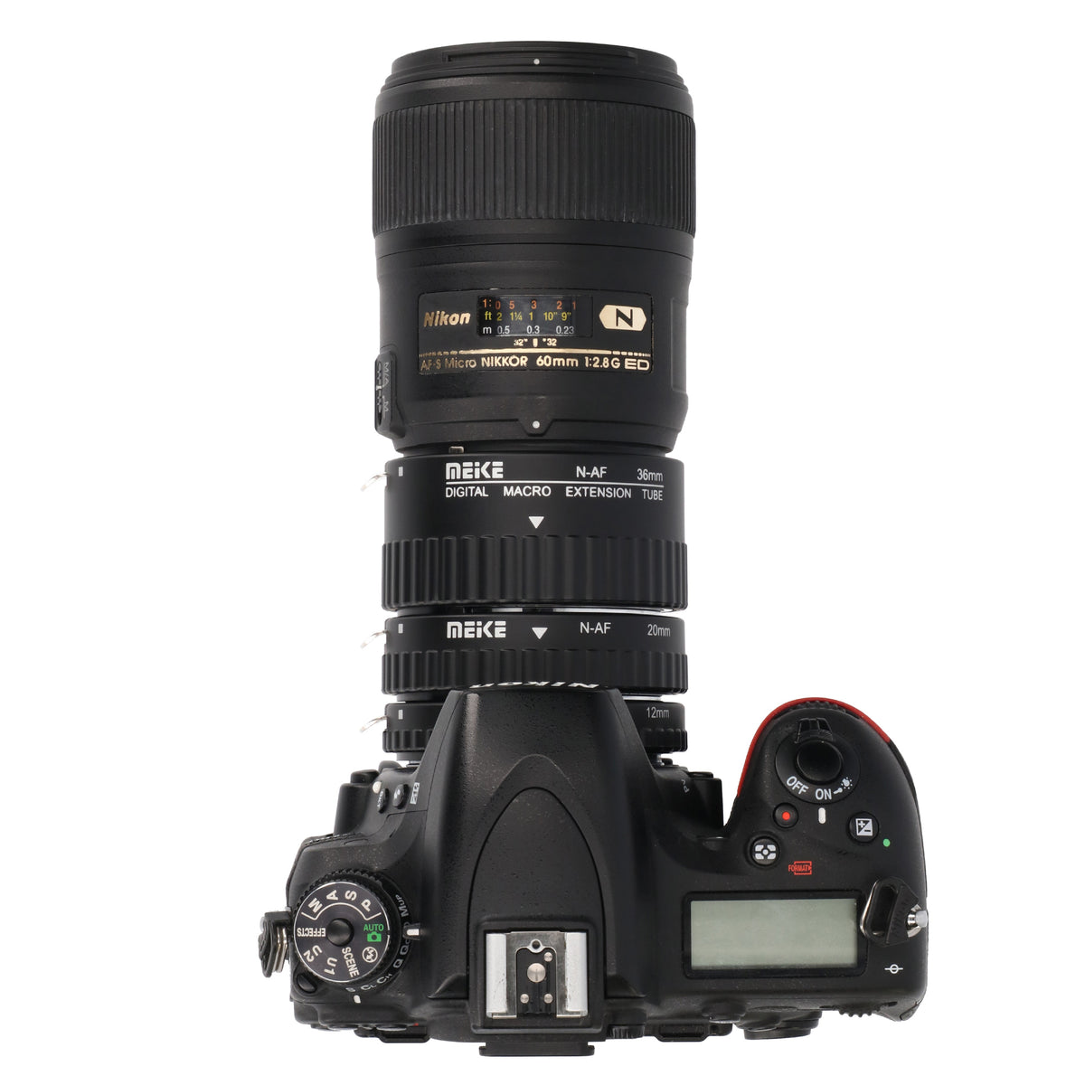 Automatik-Zwischenringe für Nikon F Bajonett Objektive MK-N-AF1-B