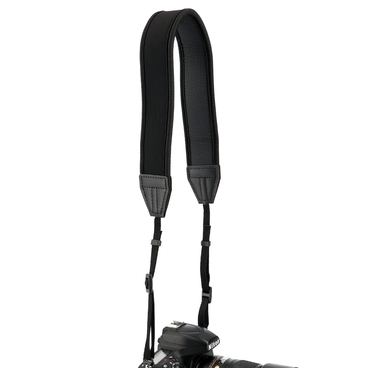 Neopren-Kameratragegurt Schultergurt gepolstert bis 110cm verstellbar