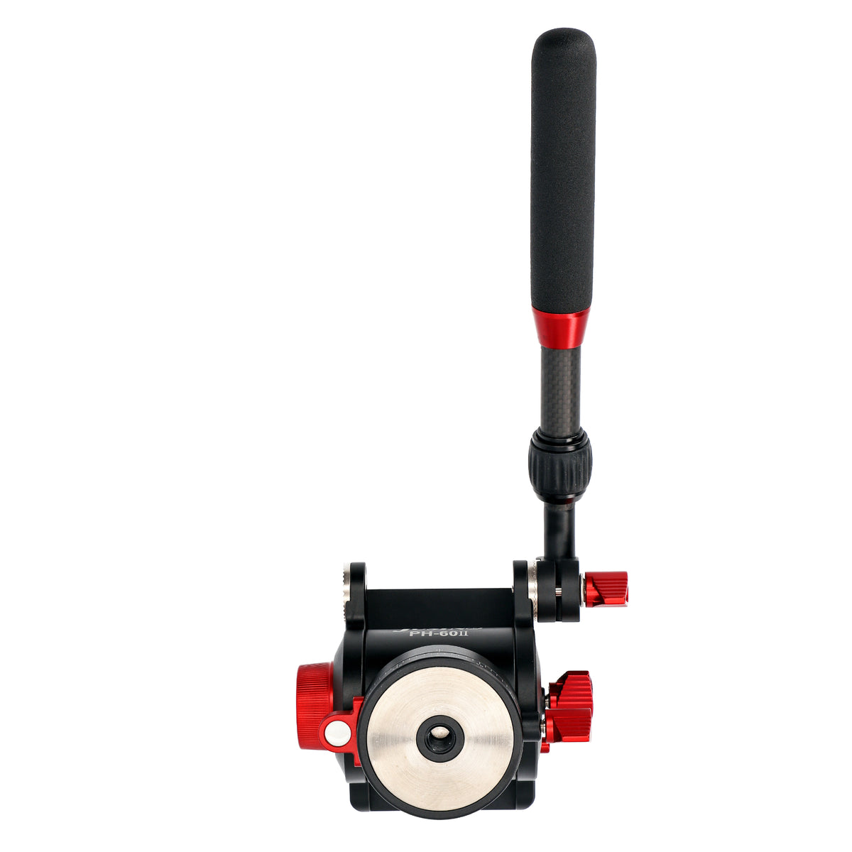 JUSINO Profi Alu Fluid-Videoneiger variabler Führungshebel bis 10kg Tragkraft PH-60 II