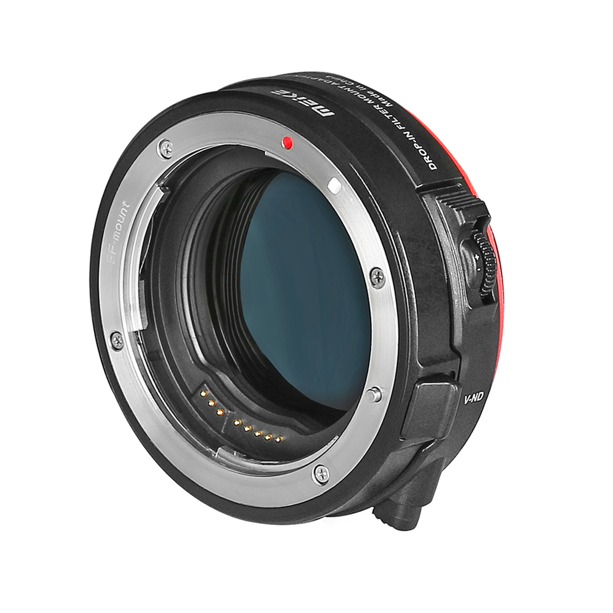 MK-EFTR-C Canon EF auf EOS R Adapter mit Variablem ND Filter und Clear Filter AF Blendensteuerung